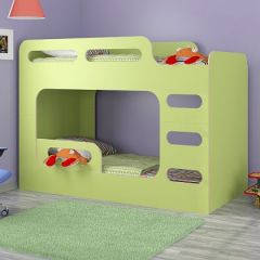Кровать двухъярусная Дельта-Макс-20.03 Салатовый в Талице - talica.mebel24.online | фото