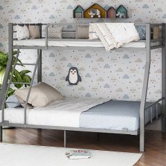Кровать двухъярусная "Гранада-1 140" Серый в Талице - talica.mebel24.online | фото