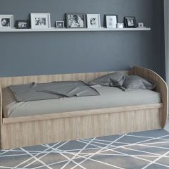 Кровать КД-1.8 с подъемным механизмом (Дуб баррик) в Талице - talica.mebel24.online | фото 3