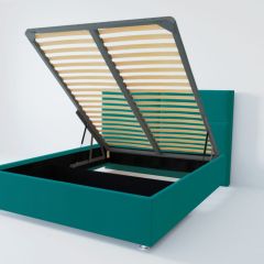 Кровать Корсика с ПМ 1800 (велюр бирюзовый) в Талице - talica.mebel24.online | фото