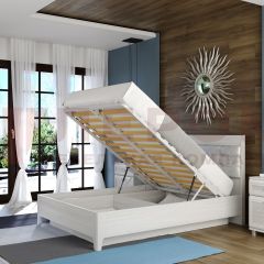 Кровать КР-1072 с мягким изголовьем в Талице - talica.mebel24.online | фото 5