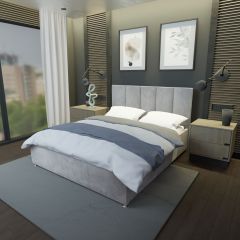 Кровать Мерида с ортопедической решеткой (1200) в Талице - talica.mebel24.online | фото