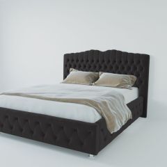 Кровать Нягань с ПМ 1800 (экокожа кольт ч) в Талице - talica.mebel24.online | фото 2