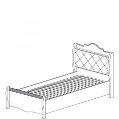 Кровать одинарная 900 №565 "Алиса" в Талице - talica.mebel24.online | фото 2