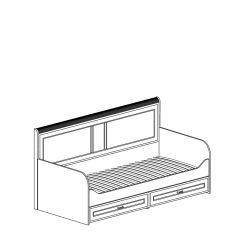 Кровать односпальная с ящиками №250 Белла в Талице - talica.mebel24.online | фото 2