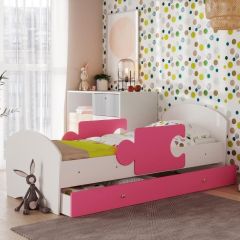 Кровать "Мозайка" на щитах + бортики + ящики в Талице - talica.mebel24.online | фото 12