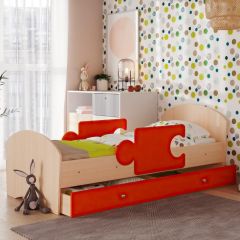 Кровать "Мозайка" на щитах + бортики + ящики в Талице - talica.mebel24.online | фото 13