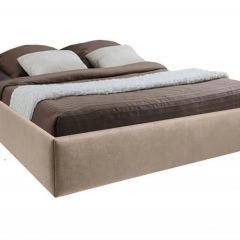 Кровать Подиум с ПМ 800 (велюр светло-серый) в Талице - talica.mebel24.online | фото