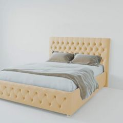 Кровать Версаль 800 без основания (экокожа бежевый) в Талице - talica.mebel24.online | фото
