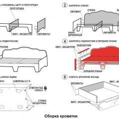 Кровать Фея 1600 с двумя ящиками в Талице - talica.mebel24.online | фото 21