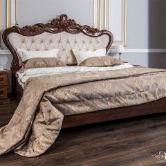 Кровать с мягким изголовьем Афина 1800 (караваджо) в Талице - talica.mebel24.online | фото
