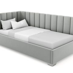 Кровать угловая Хлоя интерьерная +основание (120х200) в Талице - talica.mebel24.online | фото 8