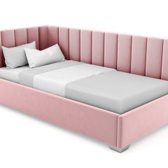 Кровать угловая Хлоя интерьерная +основание (120х200) в Талице - talica.mebel24.online | фото 11