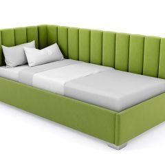 Кровать угловая Хлоя интерьерная +основание (90х200) в Талице - talica.mebel24.online | фото 19