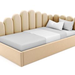 Кровать угловая Лилу интерьерная +основание (120х200) в Талице - talica.mebel24.online | фото 17