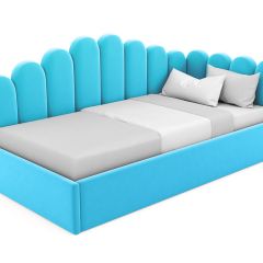 Кровать угловая Лилу интерьерная +основание (90х200) в Талице - talica.mebel24.online | фото 22
