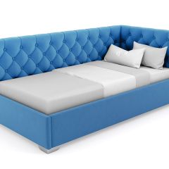 Кровать угловая Виола интерьерная +основание (120х200) в Талице - talica.mebel24.online | фото