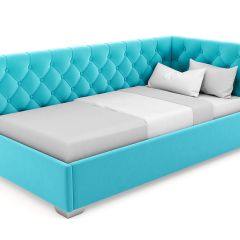 Кровать угловая Виола интерьерная +основание (120х200) в Талице - talica.mebel24.online | фото 6