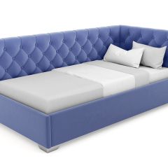 Кровать угловая Виола интерьерная +основание (120х200) в Талице - talica.mebel24.online | фото 9