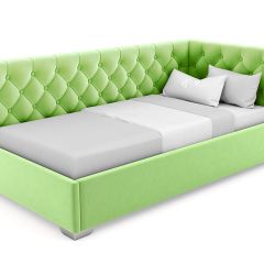 Кровать угловая Виола интерьерная +основание (120х200) в Талице - talica.mebel24.online | фото 14