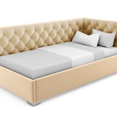 Кровать угловая Виола интерьерная +основание (120х200) в Талице - talica.mebel24.online | фото 17