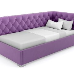 Кровать угловая Виола интерьерная +основание (120х200) в Талице - talica.mebel24.online | фото 20