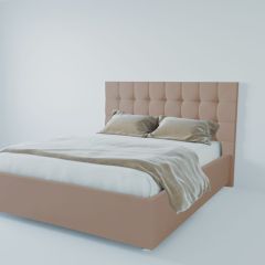 Кровать Венеция с ПМ 1600 (велюр серый) в Талице - talica.mebel24.online | фото 2