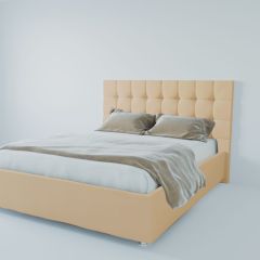 Кровать Венеция с ПМ 1800 (экокожа бежевая) в Талице - talica.mebel24.online | фото 2