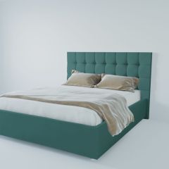 Кровать Венеция с ПМ 800 (велюр бирюзовый) в Талице - talica.mebel24.online | фото 2