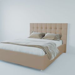 Кровать Венеция с ПМ 800 (велюр светло-серый) в Талице - talica.mebel24.online | фото 2