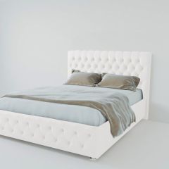 Кровать Версаль с ПМ 2000 (экокожа белая) в Талице - talica.mebel24.online | фото