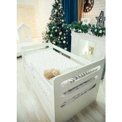 Кроватка-манеж горизонтали с ящиком в Талице - talica.mebel24.online | фото 2