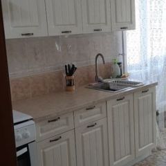 Кухня модульная Луксор серый-кремовый в Талице - talica.mebel24.online | фото 5