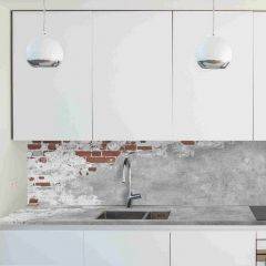 Кухонный фартук со столешницей (А-01) в едином стиле (3050 мм) в Талице - talica.mebel24.online | фото