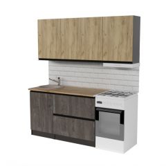 Кухонный гарнитур Адажио макси 1800 мм в Талице - talica.mebel24.online | фото 4