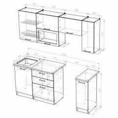 Кухонный гарнитур Инна ультра 2000 в Талице - talica.mebel24.online | фото 4