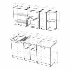 Кухонный гарнитур Лира макси 1800 в Талице - talica.mebel24.online | фото 4