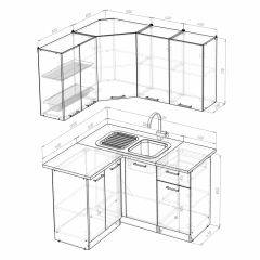 Кухонный гарнитур Ника прайм 1200*1400 в Талице - talica.mebel24.online | фото 3