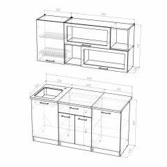 Кухонный гарнитур Полина стандарт 1600 в Талице - talica.mebel24.online | фото 7