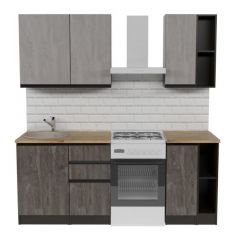 Кухонный гарнитур Симфония медиум 1400 мм в Талице - talica.mebel24.online | фото 3