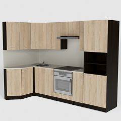 Кухонный гарнитур Симона гранд прайм 1400*2600 в Талице - talica.mebel24.online | фото 2