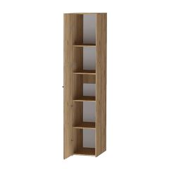Квадро П-1 Пенал 1дв (ЛДСП дуб крафт золотой) в Талице - talica.mebel24.online | фото 2