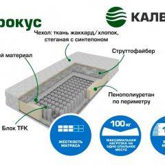 Матрас Крокус Хлопок (h190) серия Калверо в Талице - talica.mebel24.online | фото