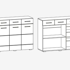 Модульная гостиная Фиеста (Венге/Белый глянец) в Талице - talica.mebel24.online | фото 3