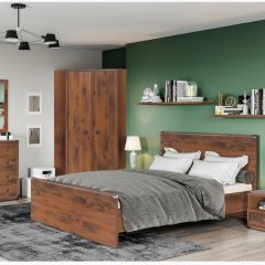 Модульная спальня Индиана (дуб саттер) в Талице - talica.mebel24.online | фото