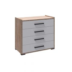 Модульная Спальня Соната (Белый/Дуб сонома) в Талице - talica.mebel24.online | фото 7