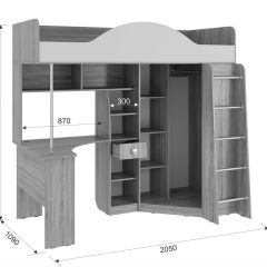 ФЭНТЕЗИ Набор мебели (Детский комплекс) в Талице - talica.mebel24.online | фото 4