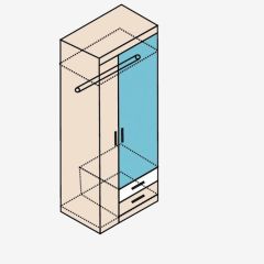 НИКА Н10з Шкаф для одежды в Талице - talica.mebel24.online | фото 4