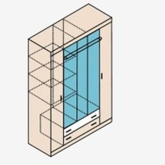 НИКА Н13 Шкаф для одежды в Талице - talica.mebel24.online | фото 5