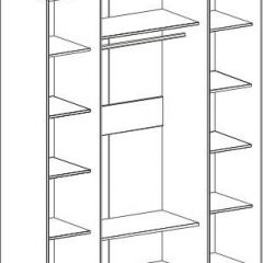 НИКОЛЬ МС Спальный гарнитур в Талице - talica.mebel24.online | фото 7